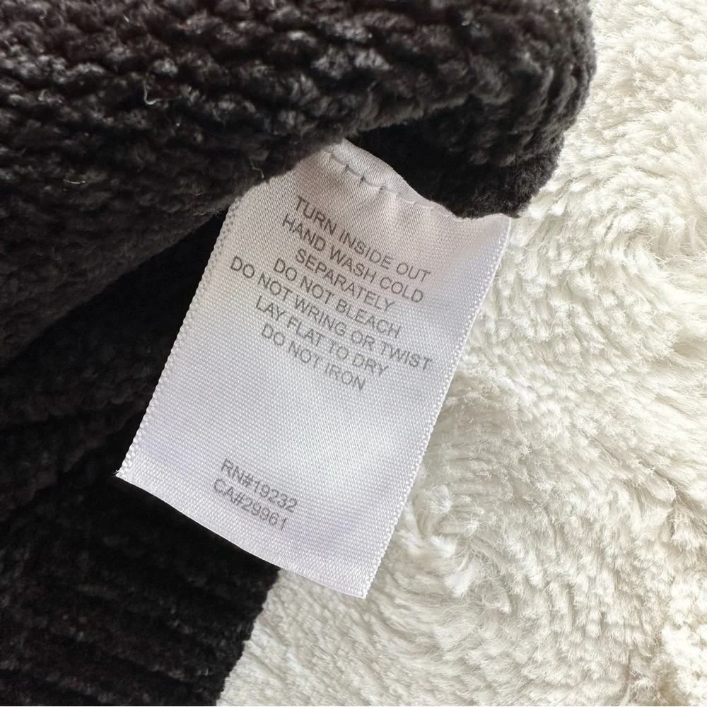 Vintage Alfred Dunner Sweater Womens 2X Red Black Colorblock Floral Retro READ - Picture 9 of 11